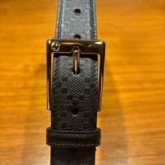 GUCCI Pre-Owned Black Belt 345658