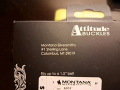 New! Montana Silversmiths &lsquo;SOARING LIBERTY&rsquo; ATTITUDE BELT BUCKLE w/ Flag & Eagle