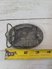 Vintage 1987 Vietnam Vet Forgotten Hero Belt Buckle Enamel Military USA Made