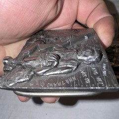 Vintage Military Belt Buckle Vietnam 101ST airborne 1st Cav. New Old Stock ￼