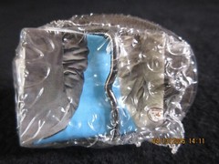 Hesston Vintage Rodeo Belt Buckle 1988 METAL Original Wrap National Finals 3×2