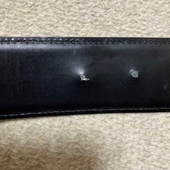 GUCCI Pre-Owned Belt Logo Mark Black Men&rsquo;S Leather
