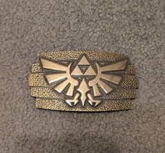 The Legend Of Zelda Twilight Princess Triforce Belt Buckle Official Nintendo