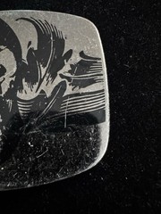 Silver Tone Black Skull Flower Belt Buckle