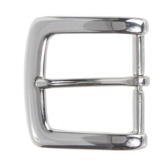 1 1/2&Prime; (38 mm) Nickel Free Single Prong Square Belt Buckle
