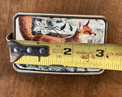 Belt Buckle Red Fox Wildlife Nature Vintage Inspired Art Gift 3&Prime; x 2&Prime;