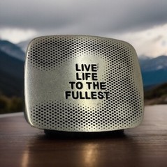 Brighton Buckle LIVE LIFE TO THE FULLEST for 1 3/8&Prime; Belt New without tag