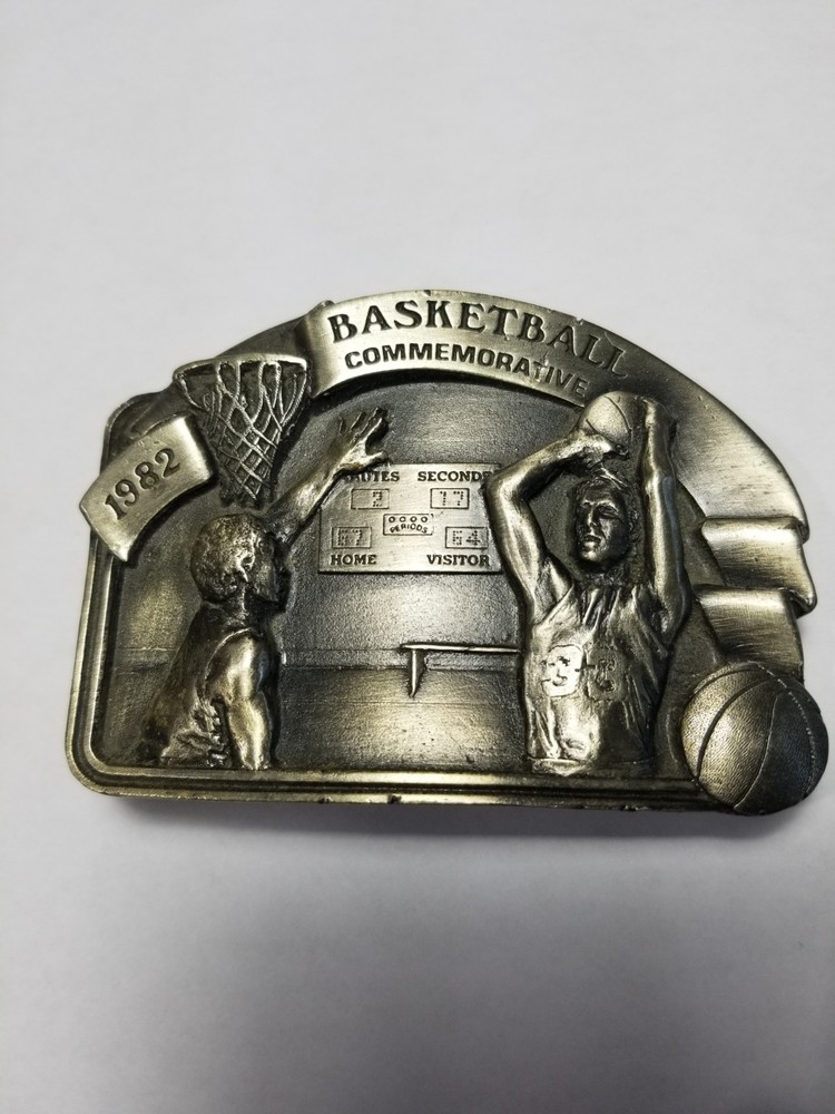 Basketball Belt Buckle Brass Vintage By Arroyo- USA Great Christmas Gift Idea