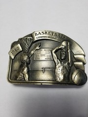 Basketball Belt Buckle Brass Vintage By Arroyo- USA Great Christmas Gift Idea