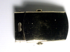 vtg 1 BRASS SLIDER BUCKLES 1&Prime; WIDE #091919y LAST ONE!