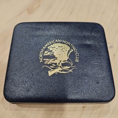 North American Hunting Club Buckle Elevate Your Style-Vintage 24K Gold-Plated