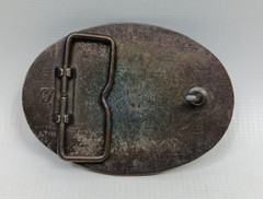 USPS Belt Buckle US Mail Safe Driver Bronze Oval 1.75&Prime; Belt width