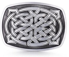 Celtic Knot Belt Buckle Metal BU176