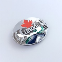 Canada Canadian Maple Leaf Wildlife Belt Buckle Boucle de Ceinture also US Stock