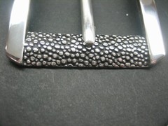STERLING SILVER 925 BUCKLE AVAILABLE FOR 1&Prime; 1-1/8&Prime; 1-1/4&Prime; 1-3/8&Prime; 1-1/2&Prime; BELTS
