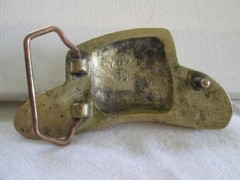 Antique Brass Color Western Style Belt Buckle For 1.5&Prime; Wide Belts