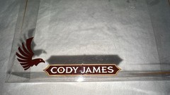 Cody James USA Flag Belt Buckle 2&Prime; x 3.5&Prime; Silver Color NEW