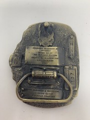 D&SNG Made in USA Durango and Silverton Narrow Gauge Railroad Train Belt Buckle