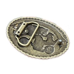Born to be free belt buckle for men&rsquo;s Western cowboy motorcycle riding