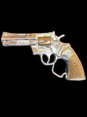 Gun Rodeo Western Cowboy Style Belt Buckle Hebilla Vaquera Rodeo de Pistola