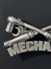 Vintage Mechanic Ratchets Wrench Tools Belt Buckle Made In USA