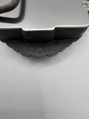 Belt Buckle Skull and Angel Wings by Carroo with Lighter holder NEW
