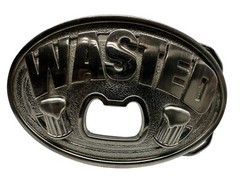 Vintage 90&rsquo;s Kalan Wasted Beer Bottle Opener Belt Buckle