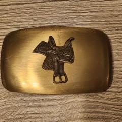 Choice – Vintage Belt Buckle – Buckle – Western – Show Horse – Wagon – Saddle