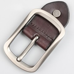 Fashion Alloy Mens Belt Buckle Pin Buckle for Wide 1.5&Prime;(3.8cm) Leather Black