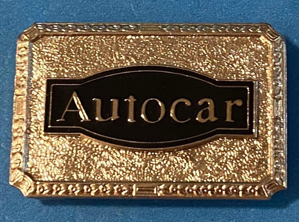 VINTAGE AUTOCAR TRUCK BELT BUCKLE