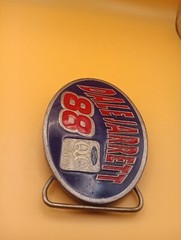 Dale Jarrett #88 3 Inch Oval Belt Buckle Ford Limited Edition #1842 Nice!
