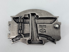 LIVE TO RIDE HARLEY DAVIDSON BELT BUCKLE MOTORCYCLE VINTAGE