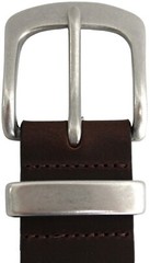 Solid Brass Buckle and Keeper Quality Full Grain Genuine Leather Belt. No: 41004