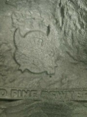 1980 Train Engine Locomotive Belt Buckle Great American Pewter USA Made Vintage