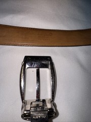 Montblanc Belt Buckle Men Silver Tone Made in Italy