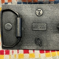Bergamot Brass Works Belt Buckle Silver Dont Tread On Me