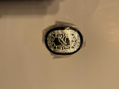STYLISH EAGLE Belt Buckle BLACK AND SILVER