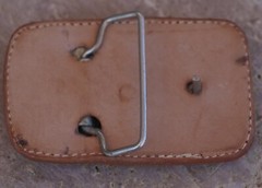 BELT BUCKLE Leather Cowboy Aztec Style High Quality Handcrafted in Mexico