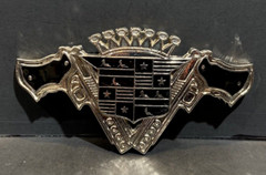 187 Inc Belt Buckle Guns Crest Emblem Black Enamel Silver Tone w/ Bottle Opener