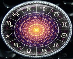 Magic Zodiac Belt Buckle – Astrology Wheel Horoscope Handmade Buckle – 30