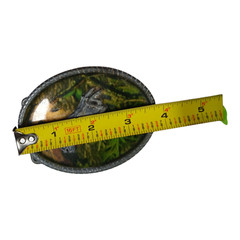 Raised Detail CAMO DEER RUNNING camouflage BELT BUCKLE Outdoor wildlife Wear
