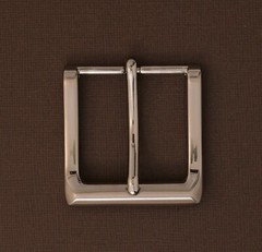New 1 1/2&Prime; pin buckle(#55) man/women durable brushed nickel finish US stock