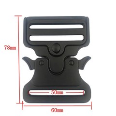 Heavy Duty Tactical Belt 2 inch Quick Release Buckle Military Man Belt Buckles