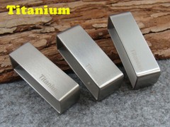 33/35/38mm Titanium Anti-allergy Belt Loop For Belt Buckles Fit Belt Belt Loops