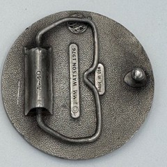 Vintage 1976 Great Northern Railway Belt Buckle Jimm Watson A-40 Made in USA