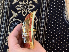 Western Buckle Gold Silver Red Bull Rider Cowboy Buckle Fit 2 » Hebilla Vaquero