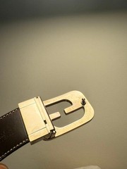GUCCI Pre-Owned Men&rsquo;S Interlocking Buckle Belt