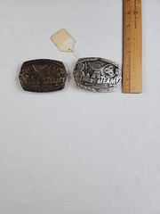 VTG Anaconda Employee Award The A Team Lot 2 Gold Silver Belt Buckle Telecom