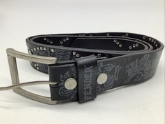 Fender Studded Belt -Officially Lic by Fender-Size 36 New Belt & Buckle
