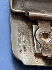 Remington Since 1816 – « Canada Goose » Belt Buckle by Sid Bell Pewter Circa 1980
